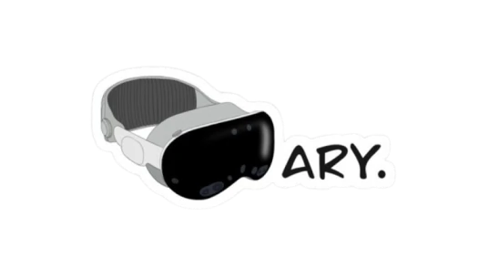 Visionary - Apple Vision Pro Sticker