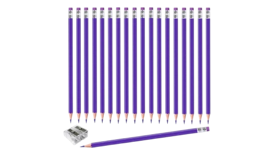 Checking Sharpened Pencils Erasable - Purple