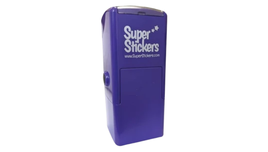 Pre-Inked Star Stamp for Teachers - Purple