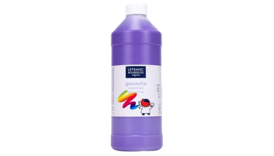 Essential Liquid Gouache 1L Bottle - Purple