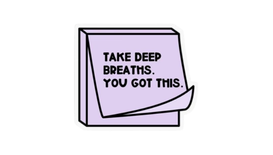 Take Deep Breaths You Got This Sticker