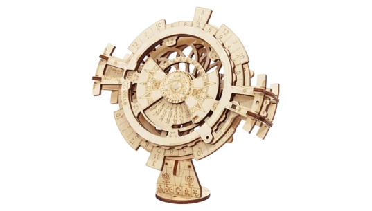 3D Wooden Manual Assembly Perpetual Calendar