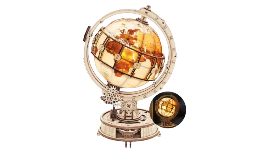 Illuminated Globe With Stand 3D Puzzle