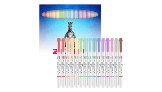 Mildliner Dual Tip Highlighters Set Of 15