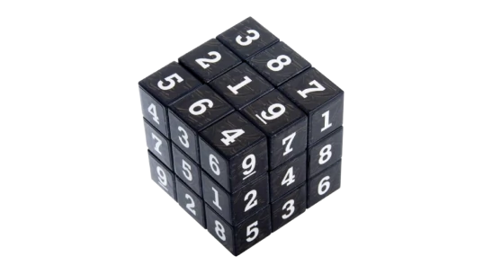 Magic Cube Puzzle Game - Black