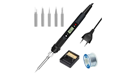 Visible Electric Soldering Iron 80W Soldering Kit