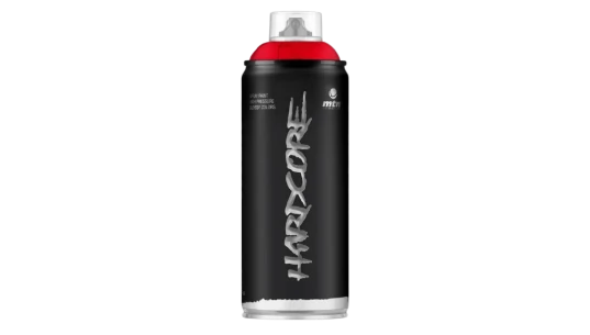 Hardcore Aerosol Paint 400ml - Vivid Red