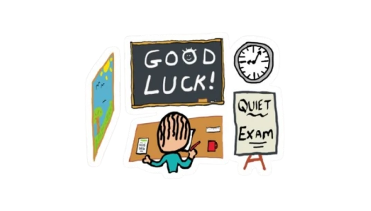 Good Luck Exams Sticker