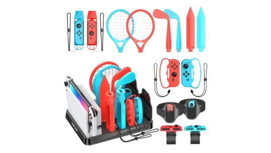 Nintendo Switch Sports Accessories Bundle & Organizer