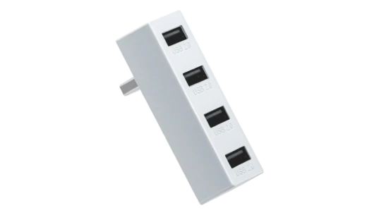 4 Ports USB Hub 2.0 for Xbox Series S - White