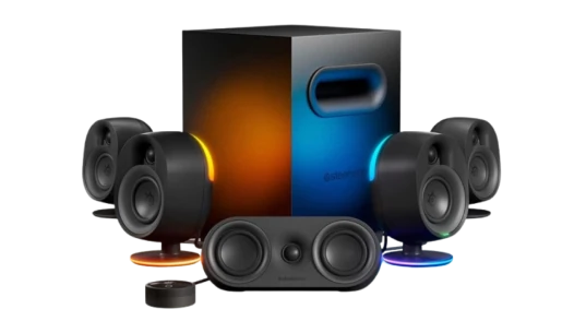 Arena 9 Illuminated 5.1 Desktop Gaming Speakers - Black