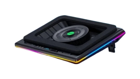 V12 RGB Laptop Cooling Pad - Black