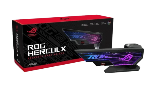 ROG Herculx Graphics Card Anti-Sag Holder Bracket - Black