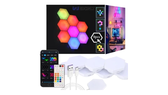 Smart Hexagon RGB LED Lights