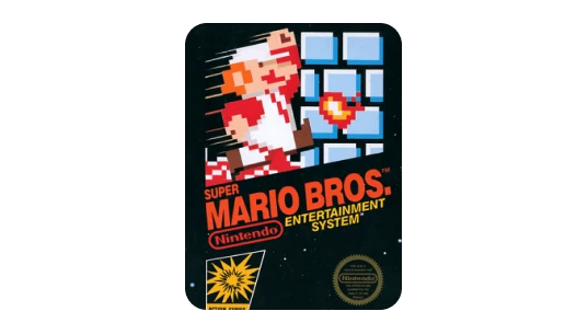 Super Mario Bros (NES) 1st Print 1987