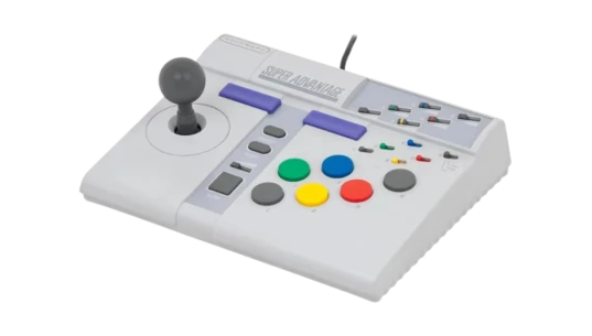 Super Advantage Arcade Joystick - Opened