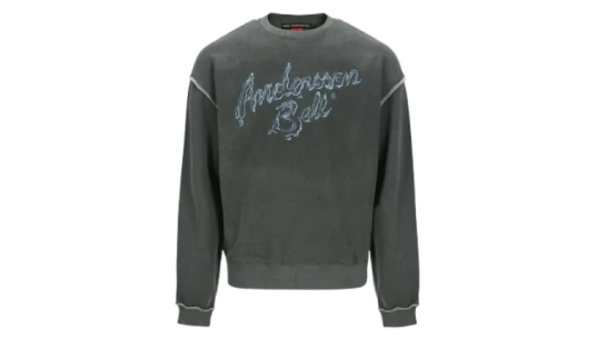 Liquid Logo Sweatshirt - Charcoal
