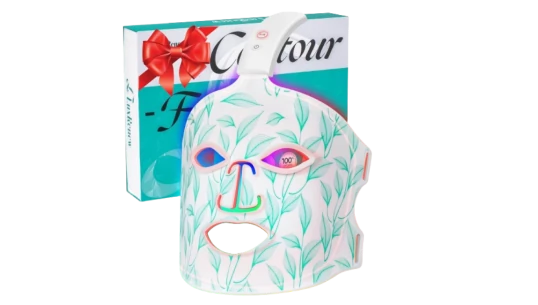 Led Contour Face Mask Light Therapy - White