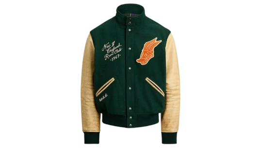 Varsity-Inspired Jacket - Churchill Green