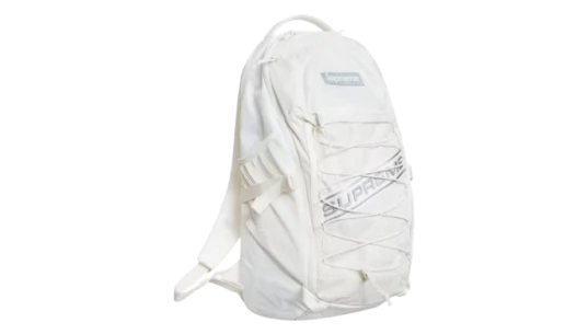 Logo Backpack - White