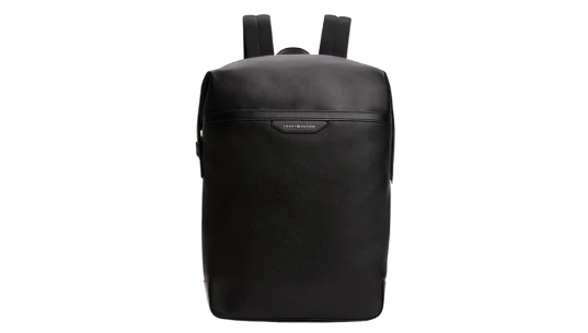 TH Business Leather Backpack - Black