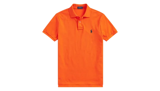 The Iconic Mesh Polo Shirt - Navy/Red