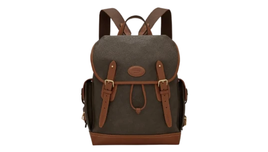 Heritage Backpack - Mole & Cognac BioVeg Scotchgrain