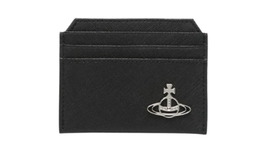 Orb-Plaque Cardholder - Black