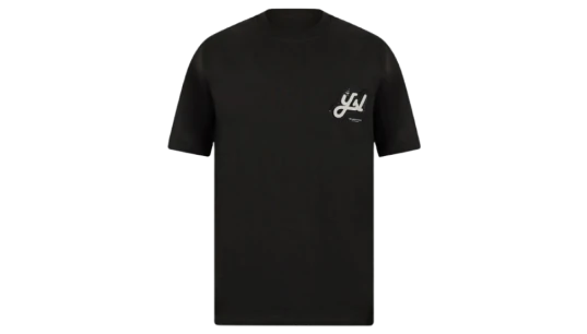 Logo-Detail T-Shirt - Black/White