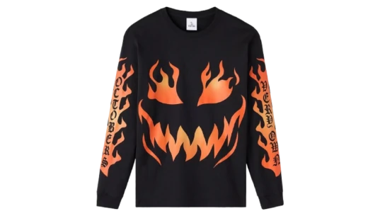 Halloween Gang L/S T-shirt (FW24) - Black