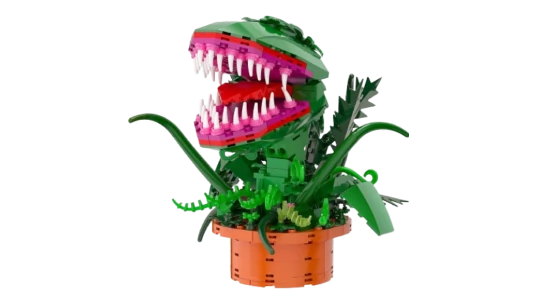 2 Cannibal Flower Building Block Set