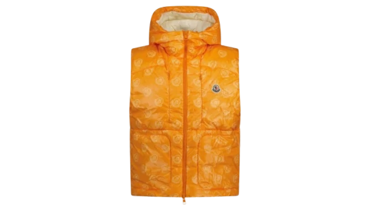 Alkarab Logo-Patch Vest - Orange