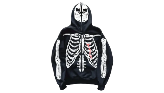 Creep Hoodie - White/Black