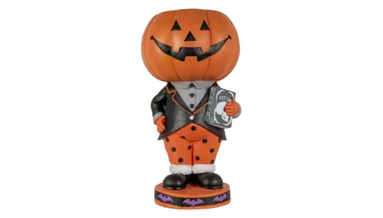Halloween Pumpkin Figure as A Candy Bowl