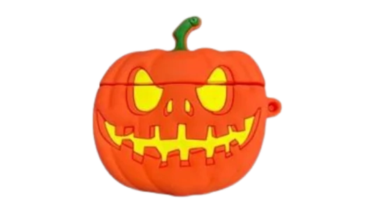 Halloween Pumpkin Airpods Case - Orange