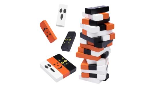 Halloween Wooden Block Stacking Game