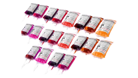 Halloween Decorations Blood Bag for Drink - 20 Pack