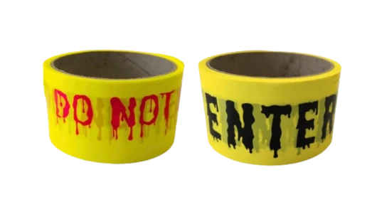 Halloween Decorations Caution Tape 2 PCs