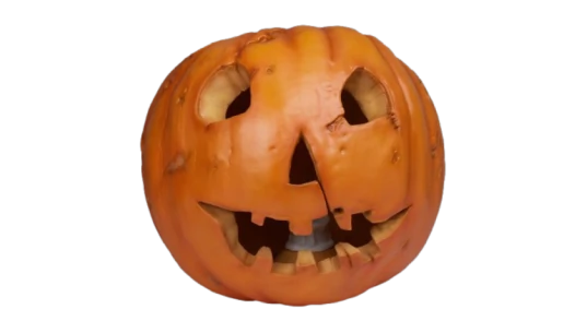Jack-O-Lantern Life-Size Replica