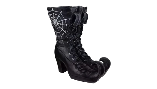 Witch Shoes Dry Vase - Black