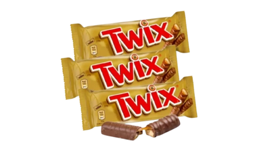 Twix Classic Full Size Candy & Candy Bars - Gift Packs Of 3 (150g)