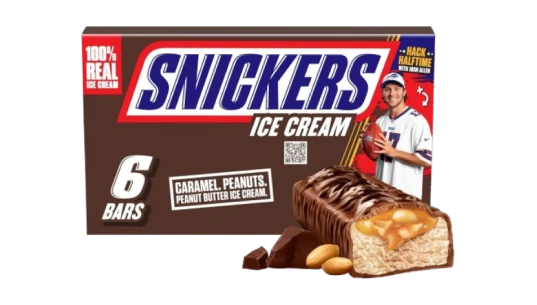 SNICKERS Ice Cream Bars - Pack Of 6 (340g)