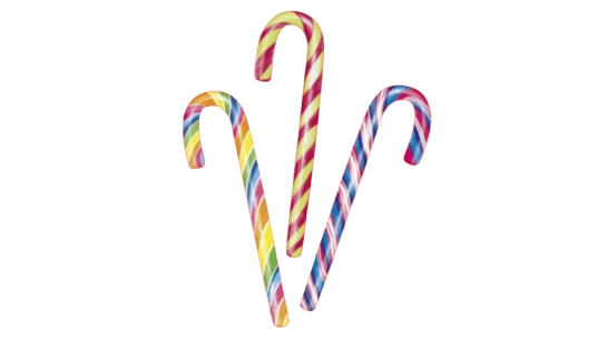 Candy Canes Barley Sugar - Multicolor (28g)