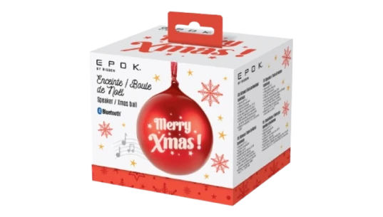 EPOK Christmas Ball Speaker - Red