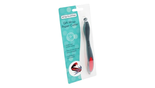 Gift Wrap Paper Cutter - Black/Green/Red