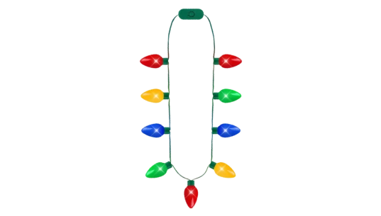 Light Up Christmas Necklace - 1 Piece