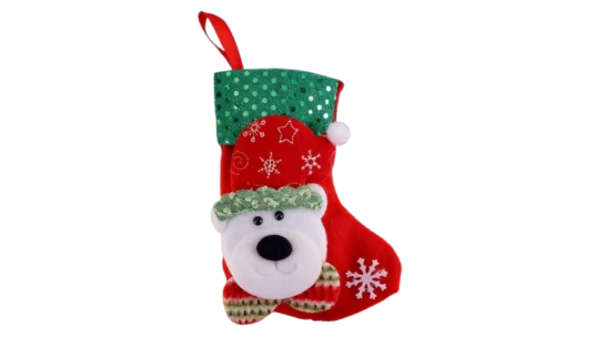 Christmas Socks Gift Bags - Multicolor