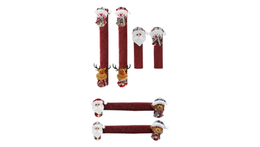 Christmas Fridge Door Handle Covers 