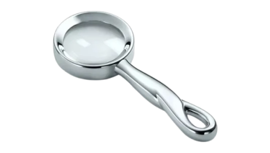 Padova Magnifying Glass - Sterving Silver