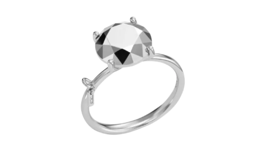 Diamond-Cut Ring - Sterling Silver